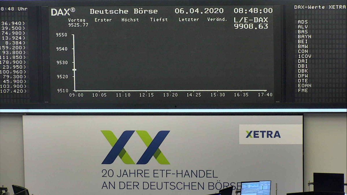 DAX stops trading amid technical problem on Xetra. 